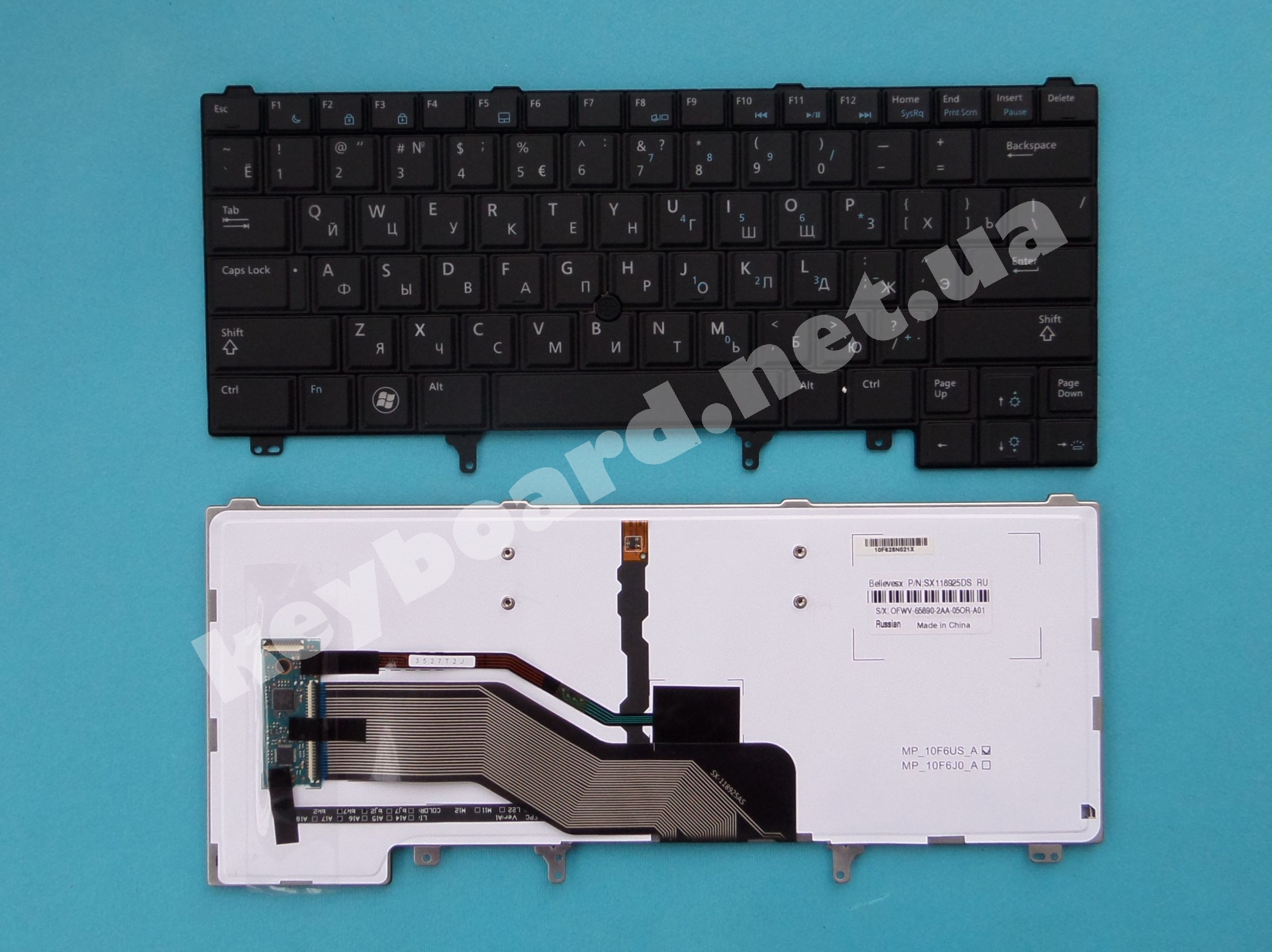 Klaviatura Do Noutbuka Dell Latitude E6330 Keyboard Net Ua